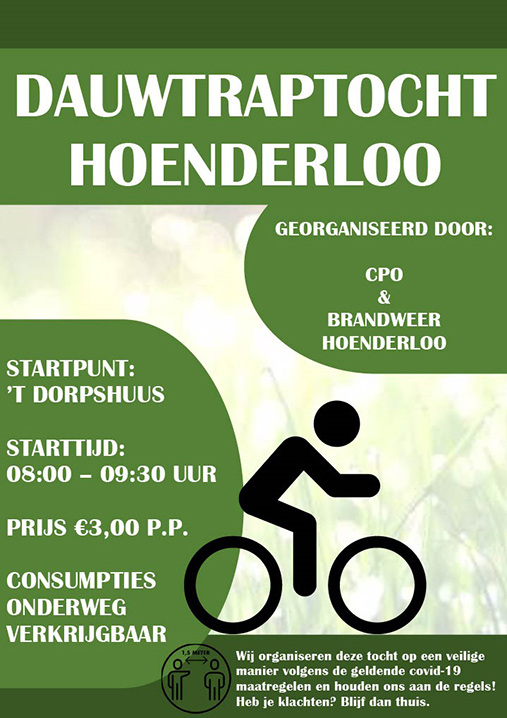 Dauwtraptocht Hoenderloo 2021