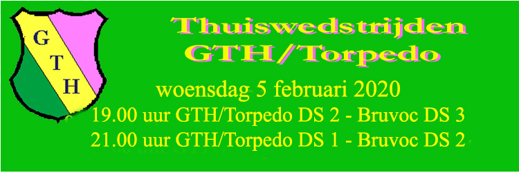 GTH wedstrijden 5 02 20