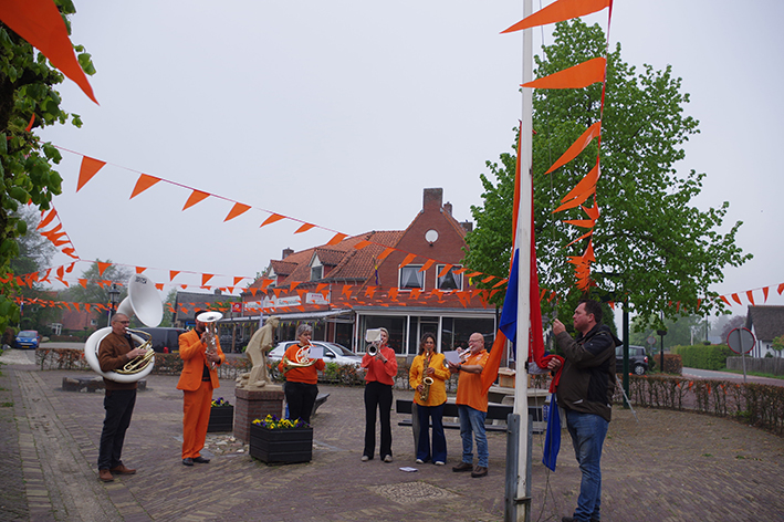 koningsdag 2025 vlag hijsen