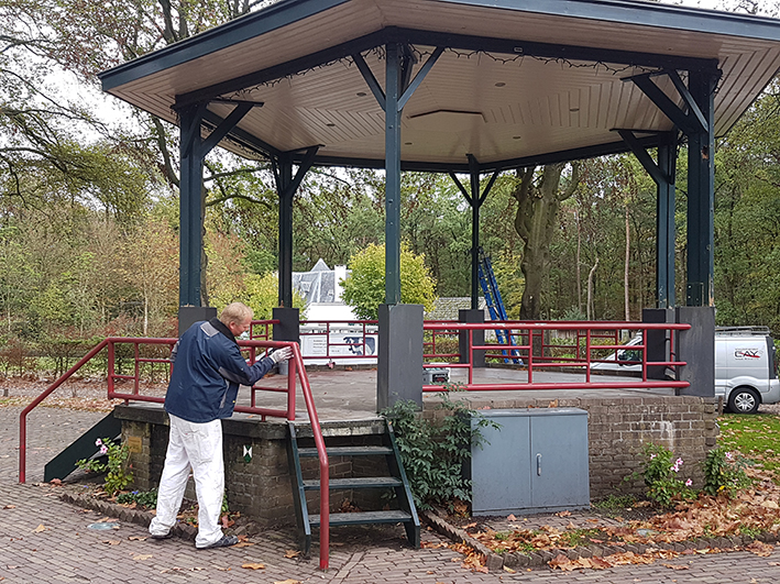 muziektent opknappen 2018 1