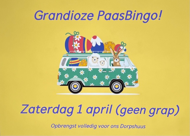 paasbingo 1 april