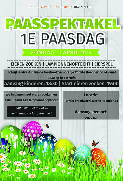 poster paasspektakel 2019