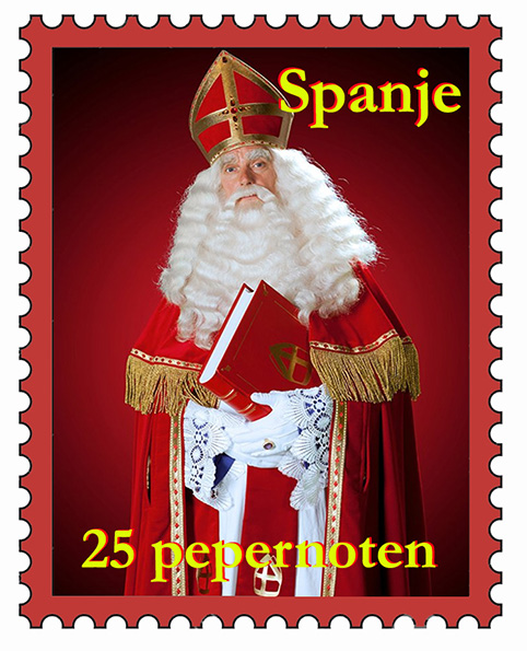 postzegel sinterklaas